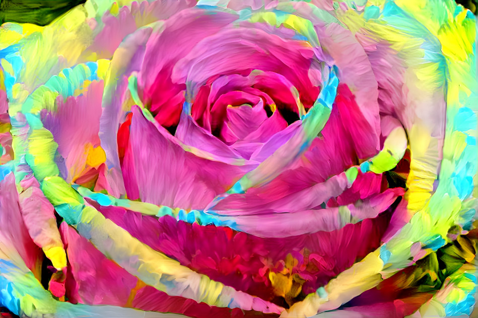 Painted Rose