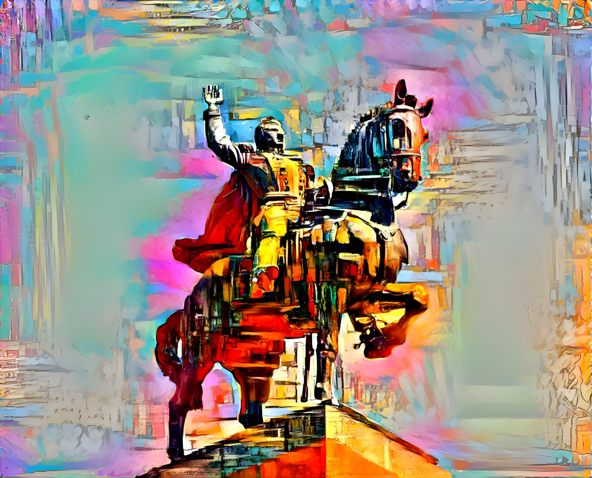 Man and a Horse