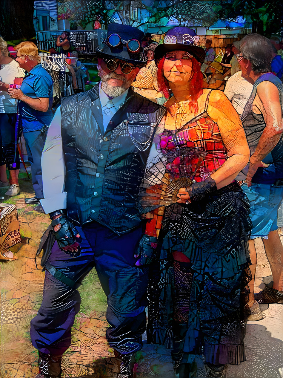 Steampunk Couple