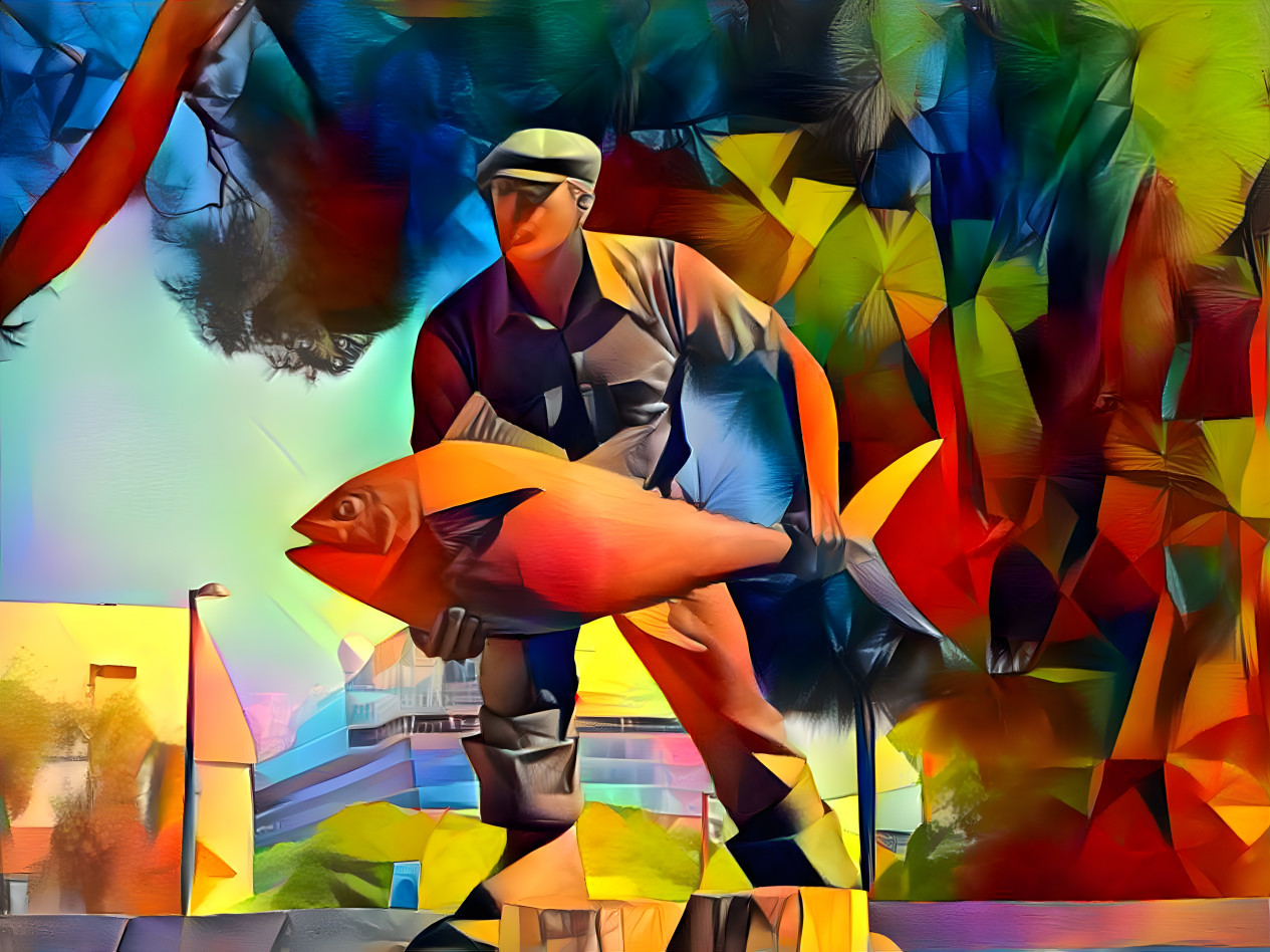 Man and a Fish