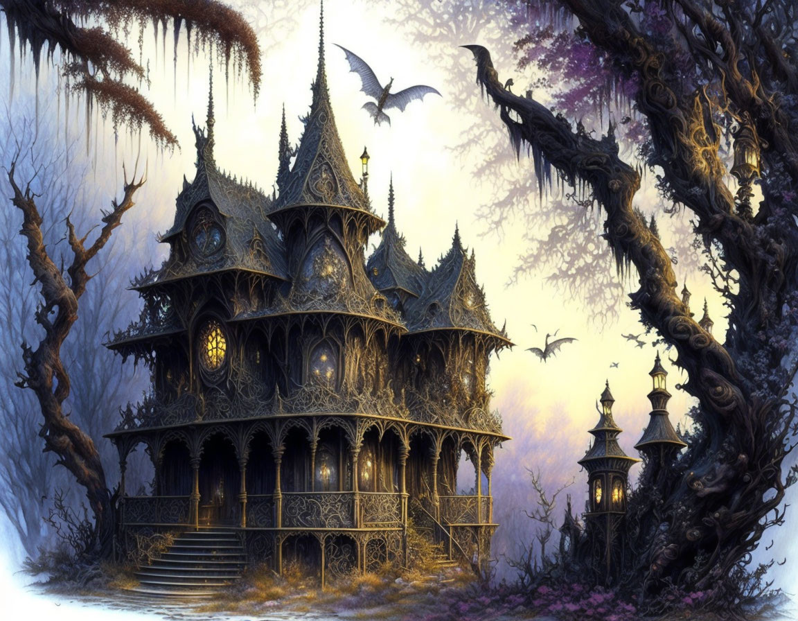 Spooky Scary Manor