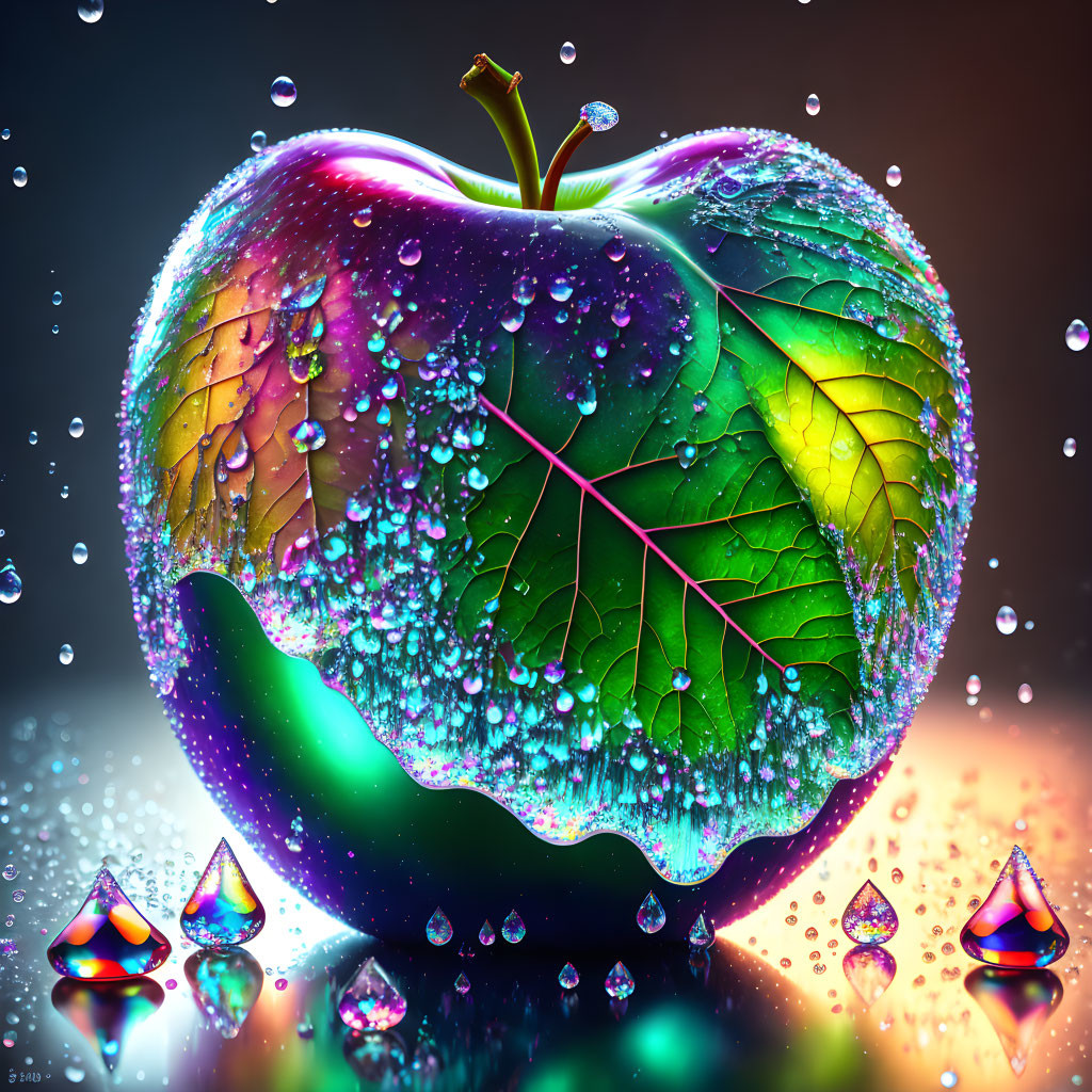 Raindrops on Apples