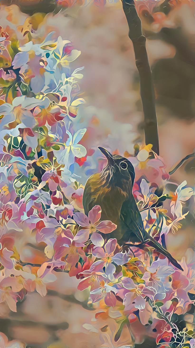 Floral Bird