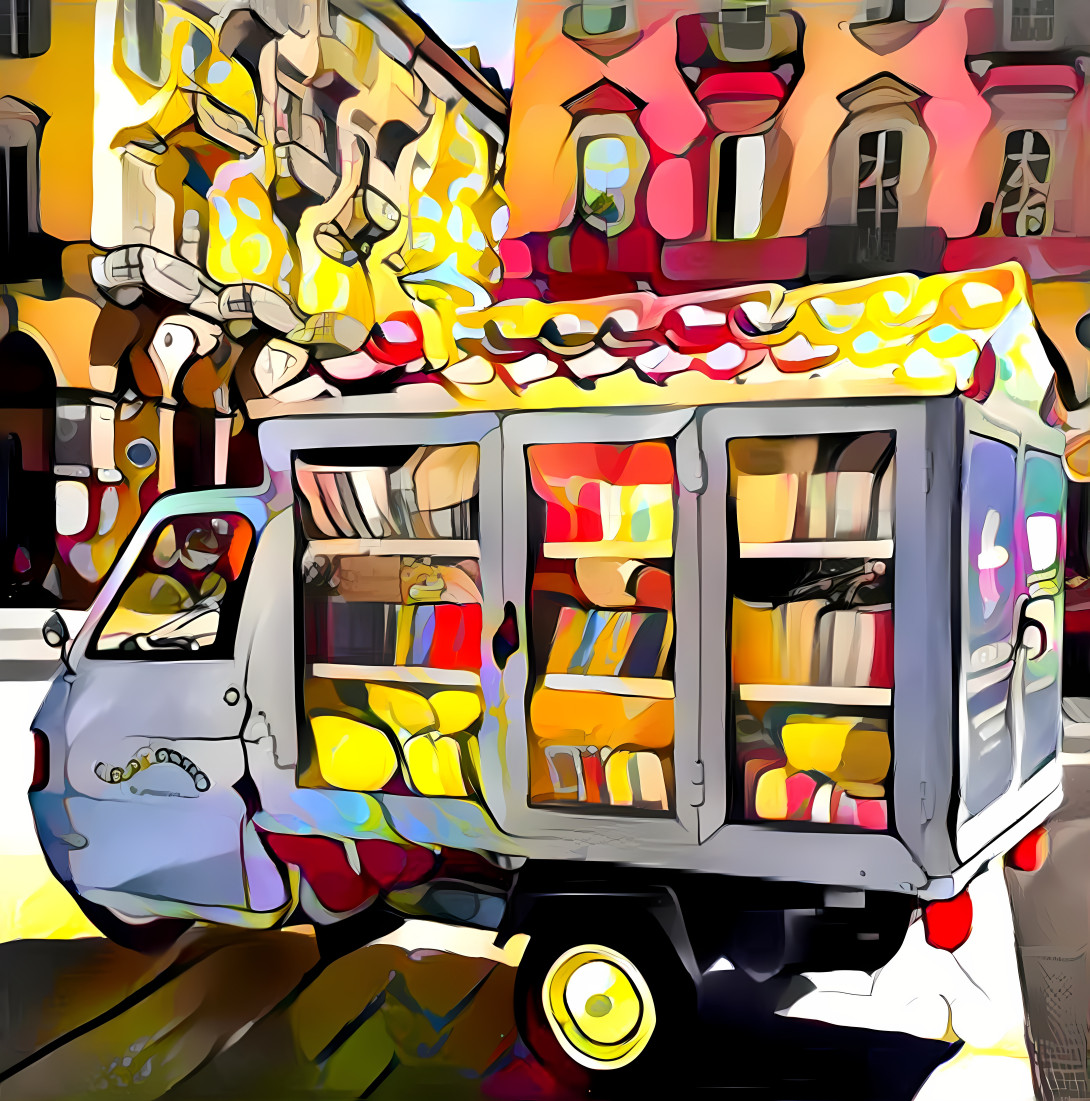 Mobile library Italy