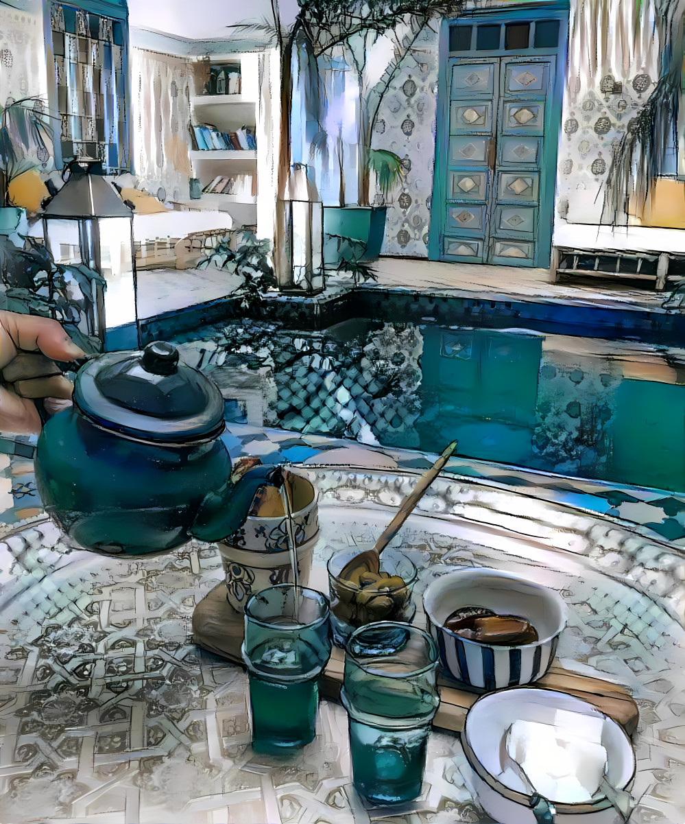Moroccan lunch