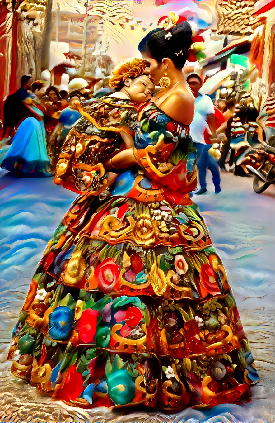  traditional attire from Chiapas - Mexico 