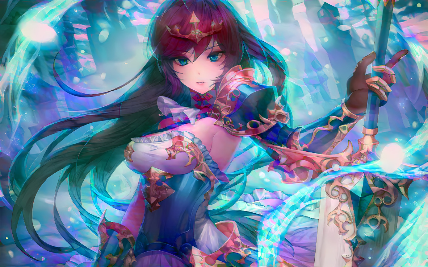 Anime Warrior Goddess