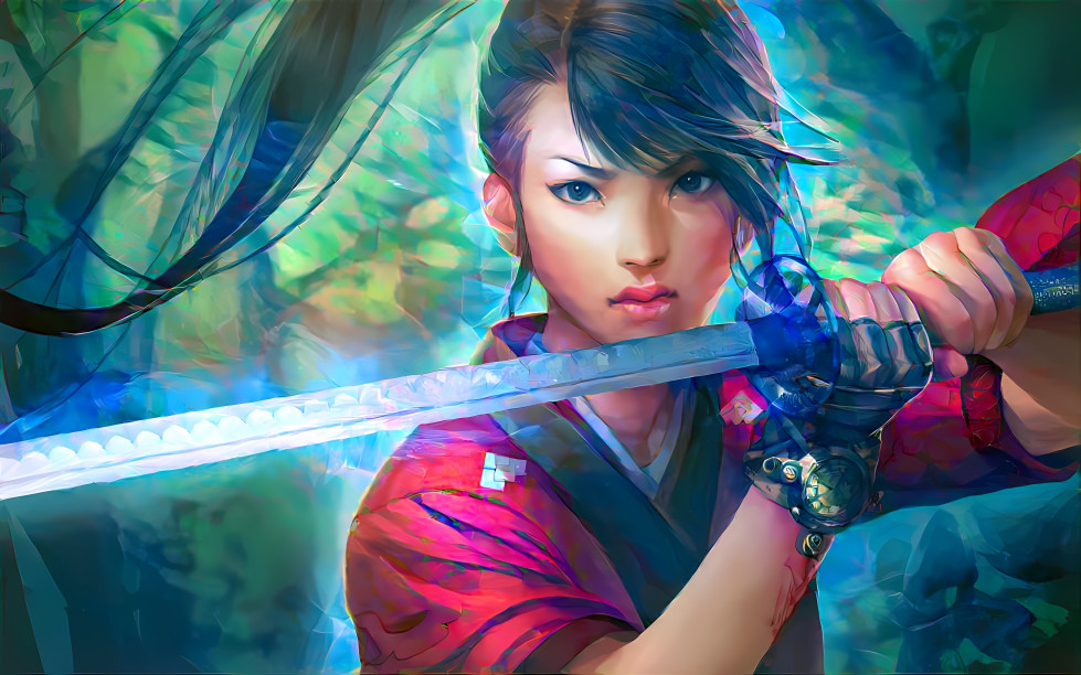 Ruthless Samurai Girl 