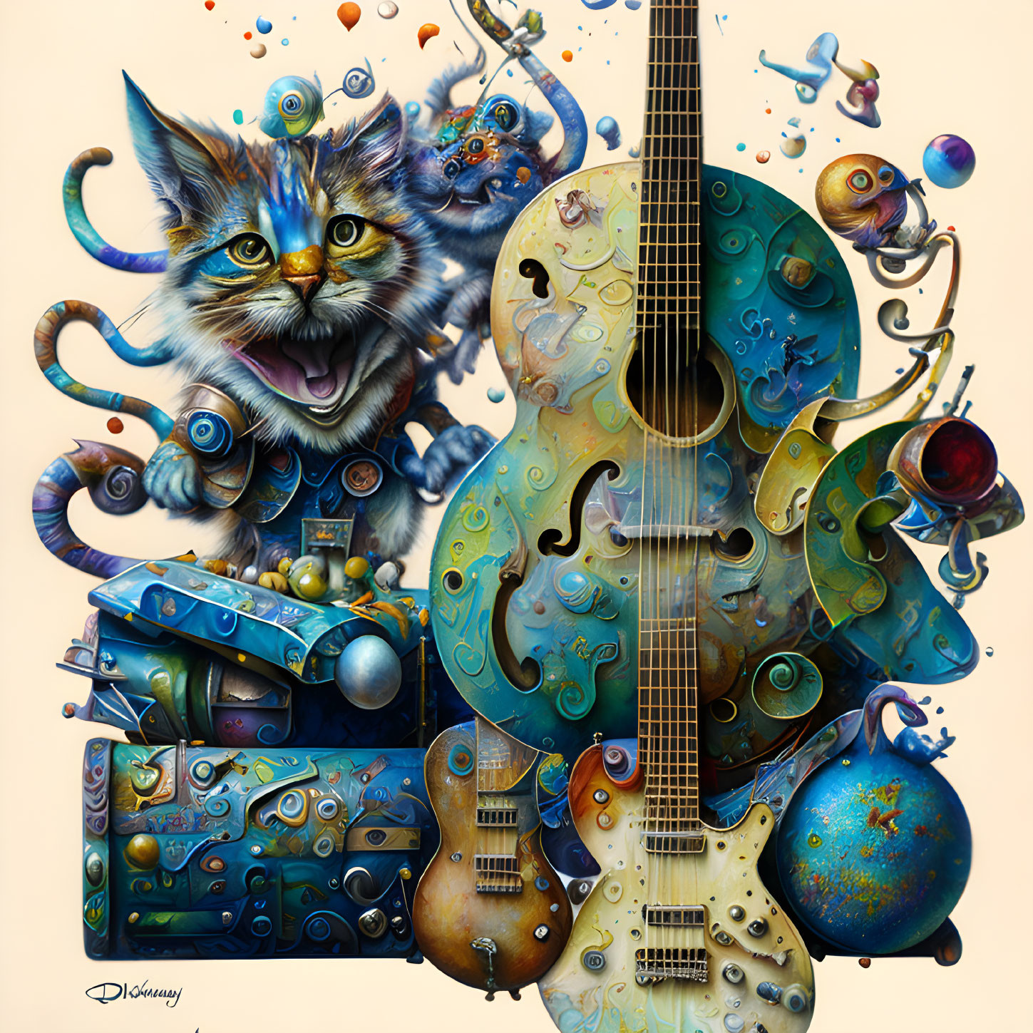 Cats and Guitars