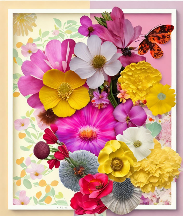 Flowers, Collage