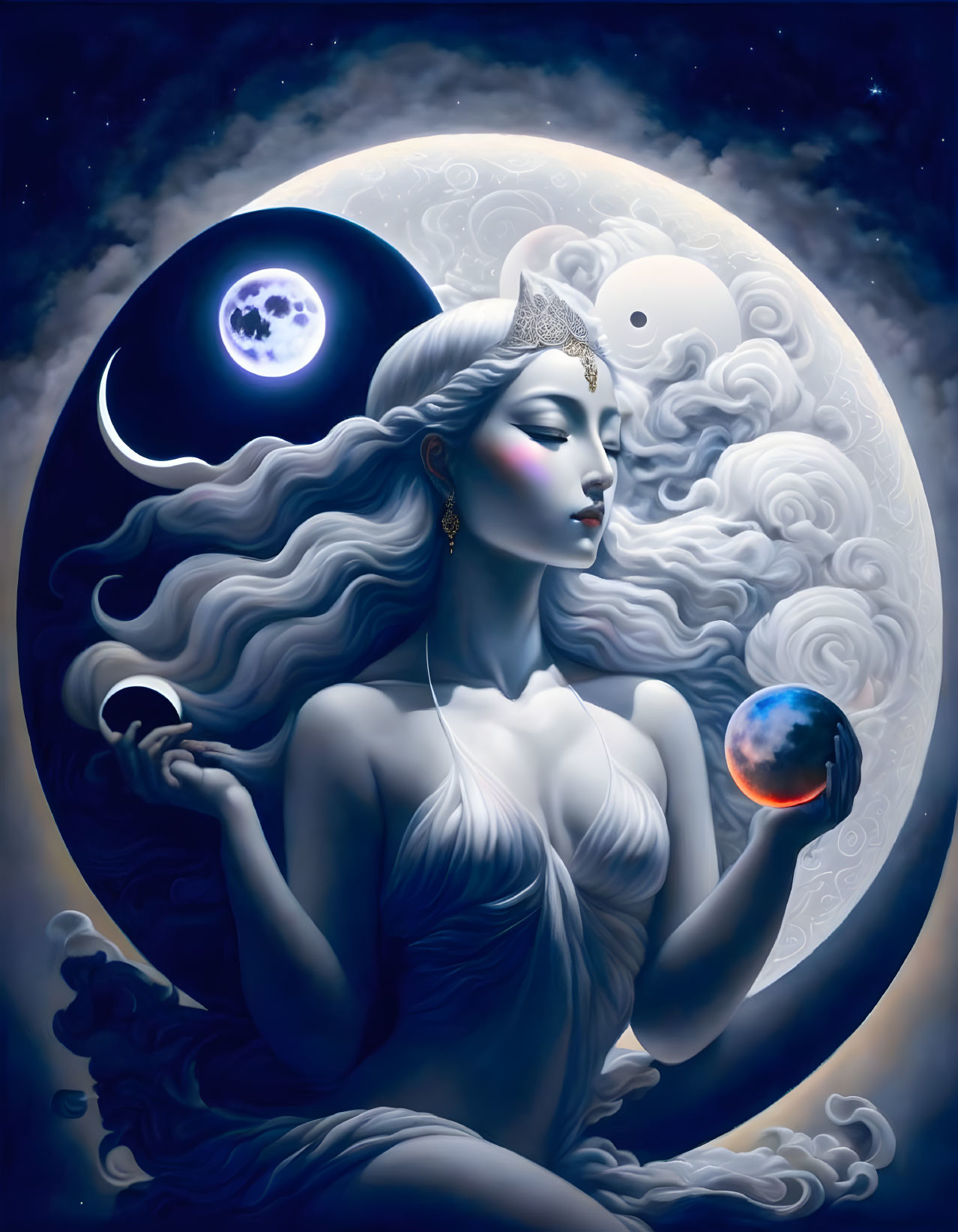 Moon Goddess 'Yin'