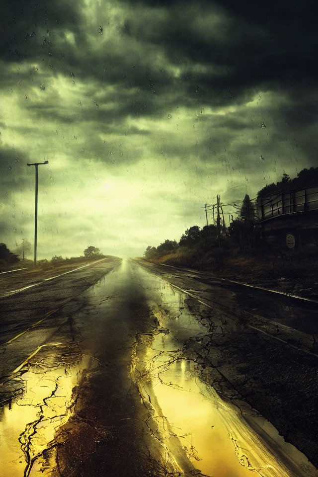 Apocalyptic road #2 