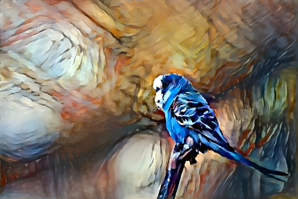 blue little bird 
