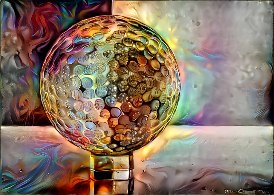 Crystal Golf Ball 