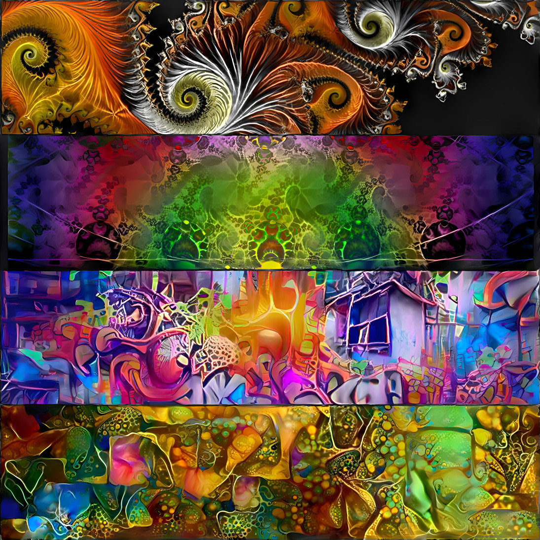 fractal collage