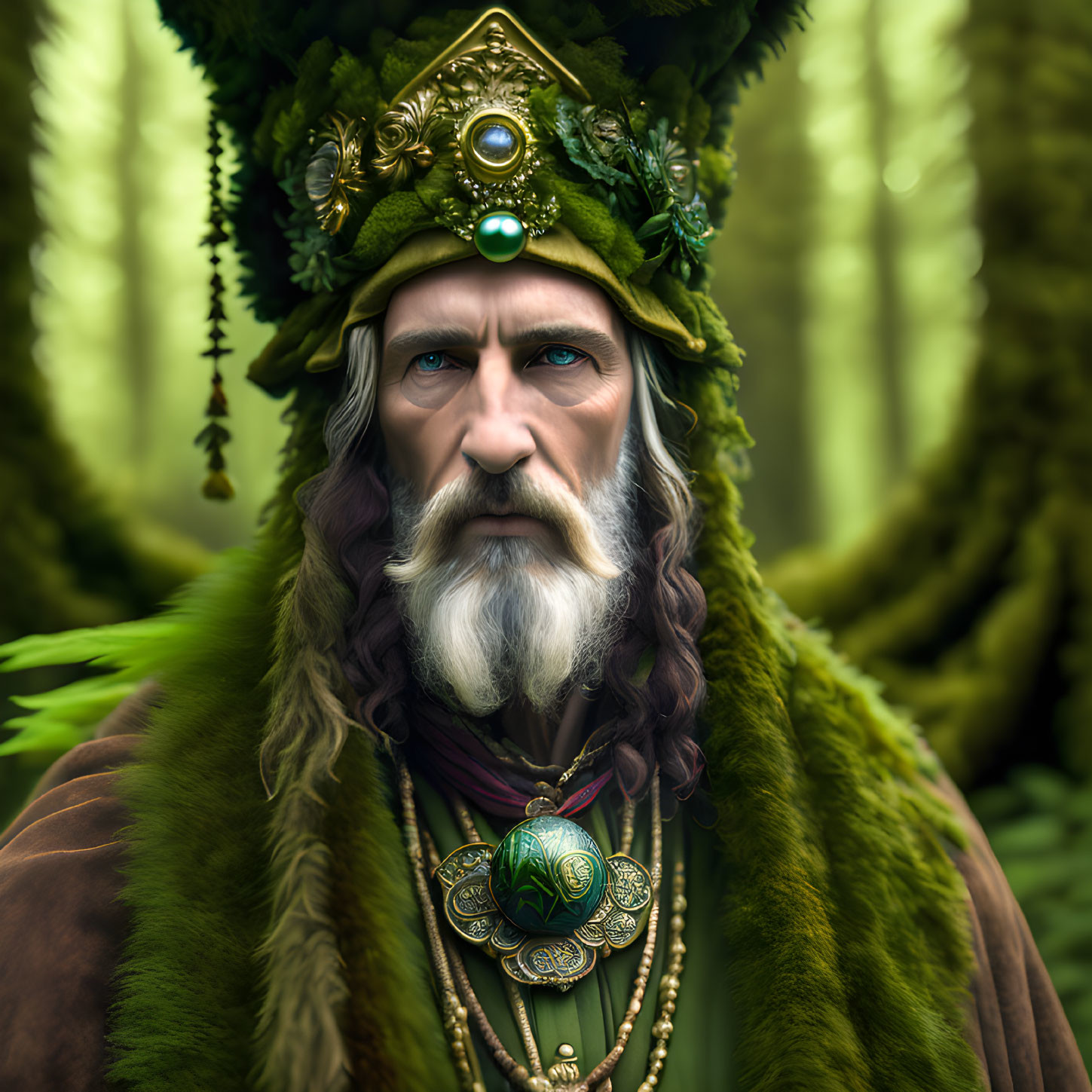 The Druid King Morcant