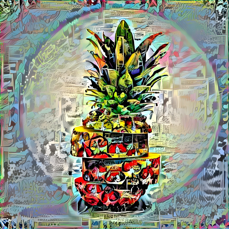 comic pineapple