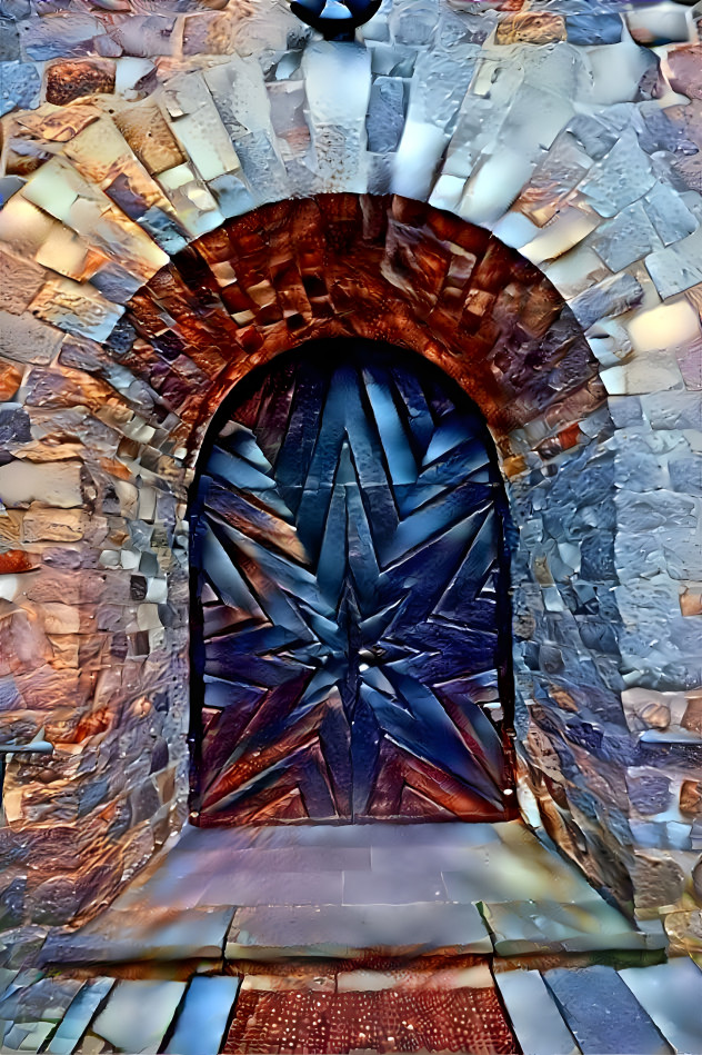 entrance to a church