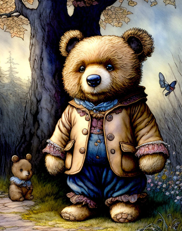 Teddy Bear and his Teddy 