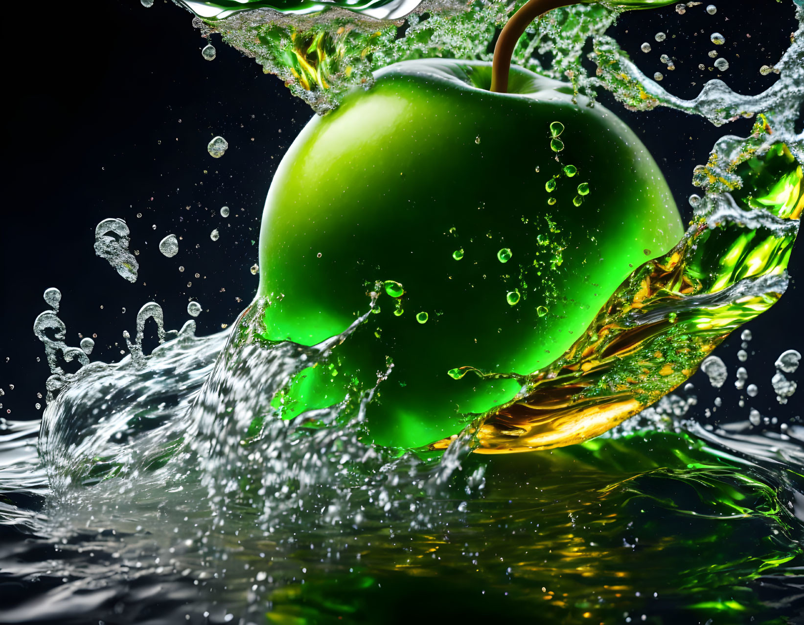 Green Apple Splash