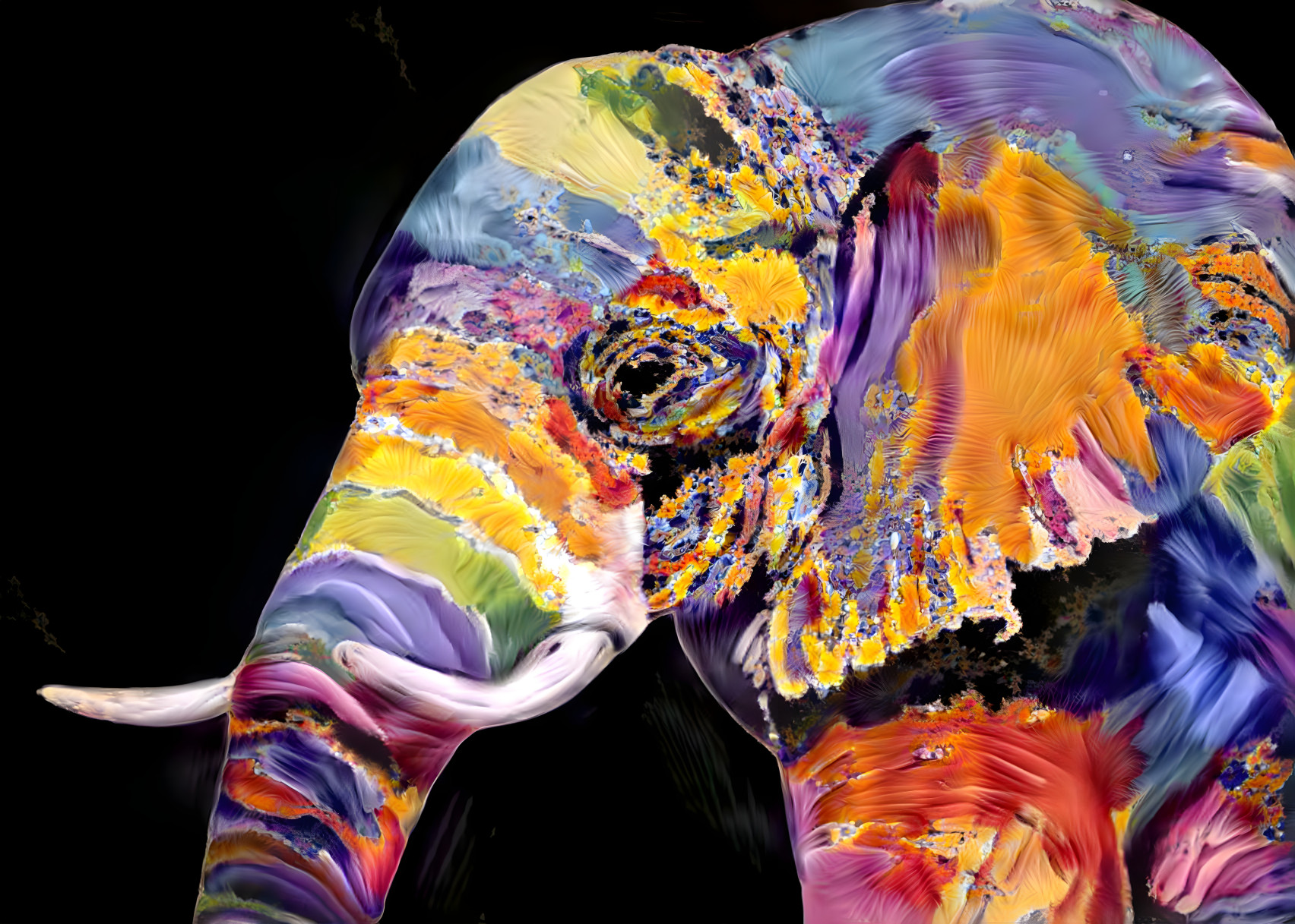 Colorful Elephant [FHD]