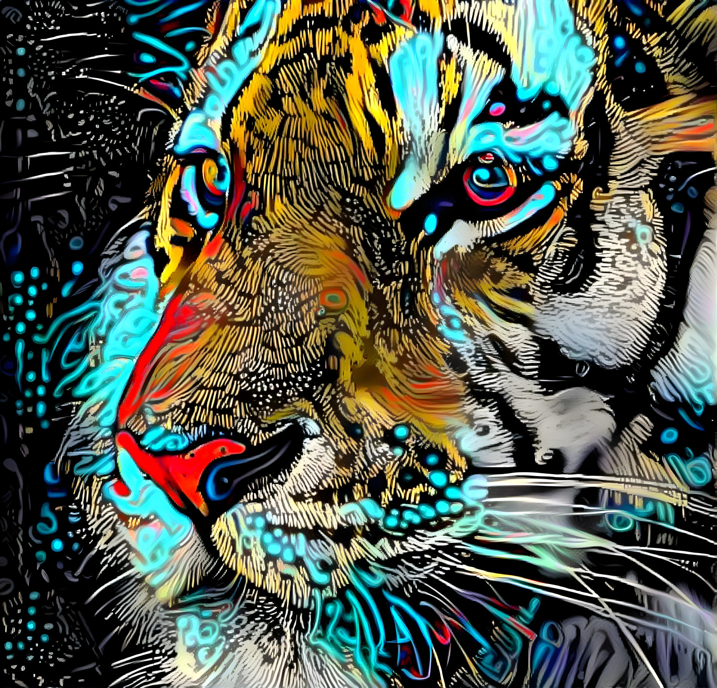 Colorful Tiger [FHD]