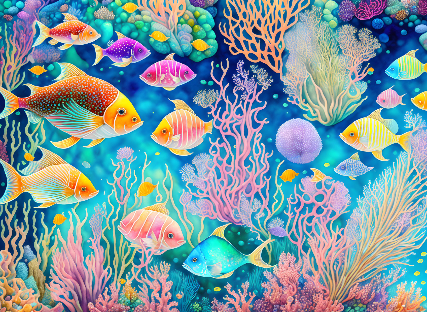 Underwater Scene, Great Barrier Reef