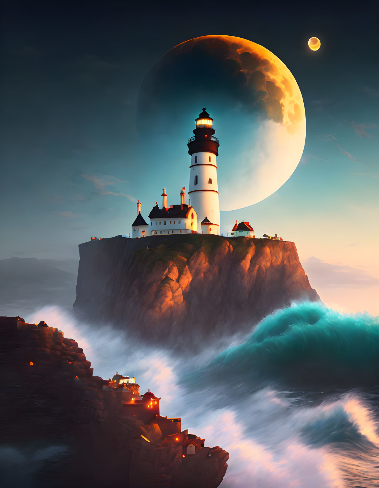 Harvest Moon Lighthouse 