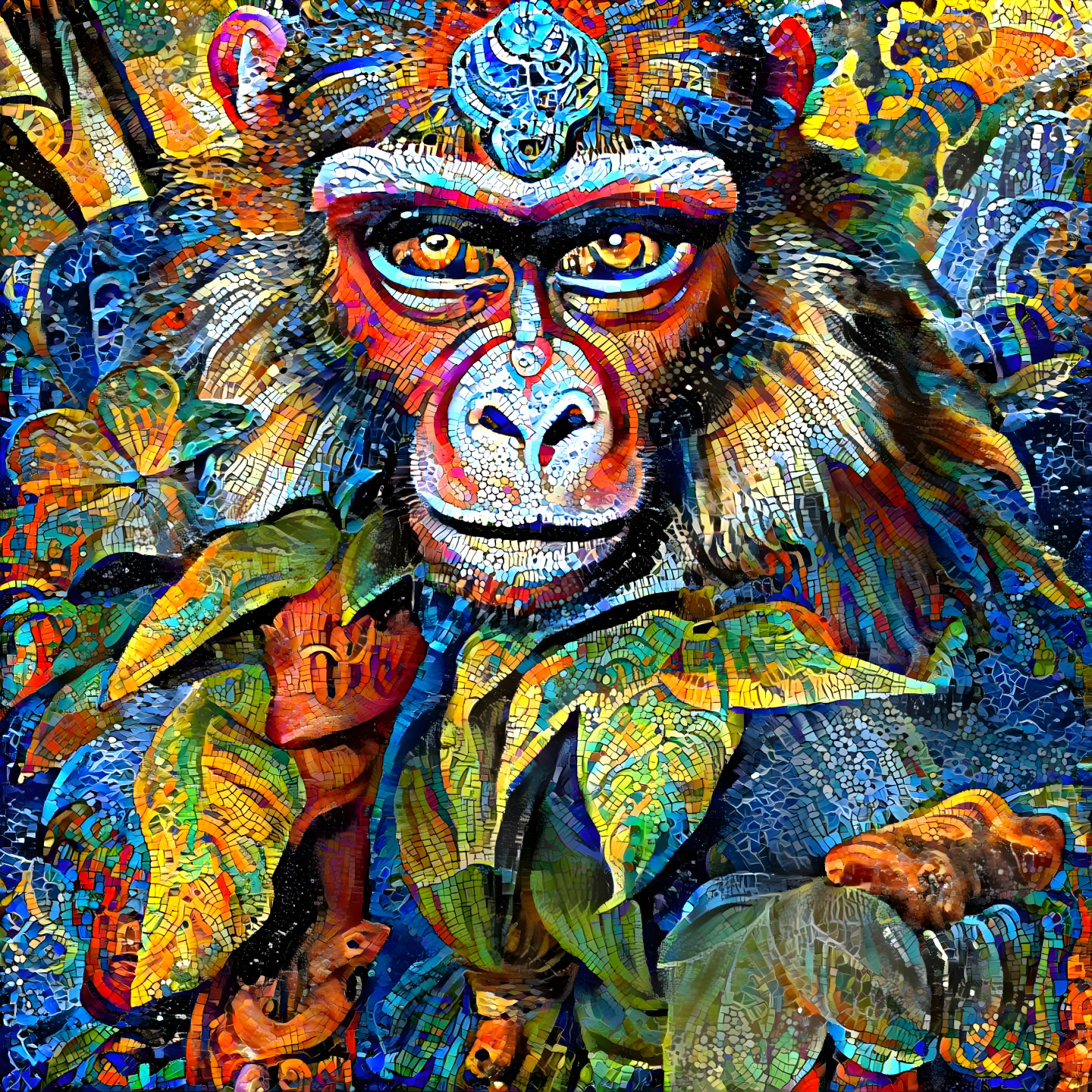 Monkey Madness Mosaic  [FHD]