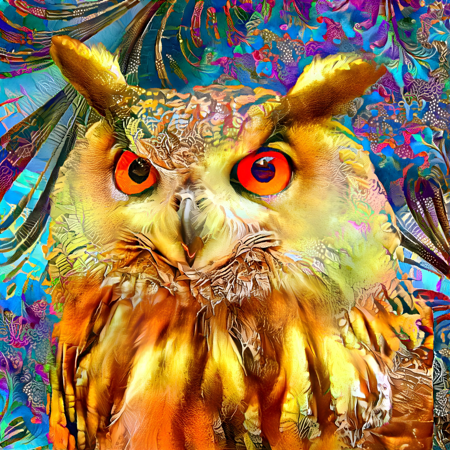 Colorful Owl [FHD]