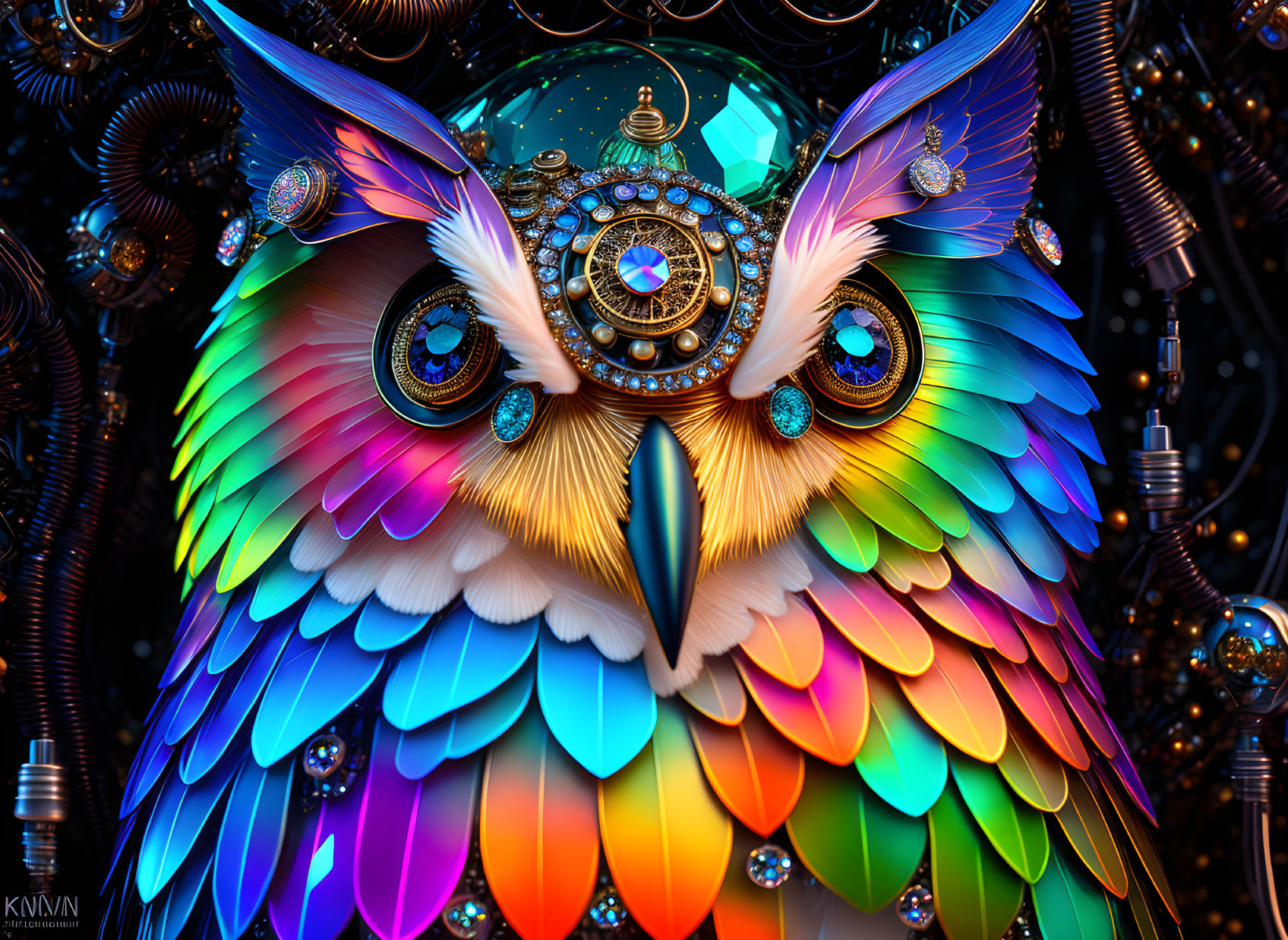 Colorful Owl 