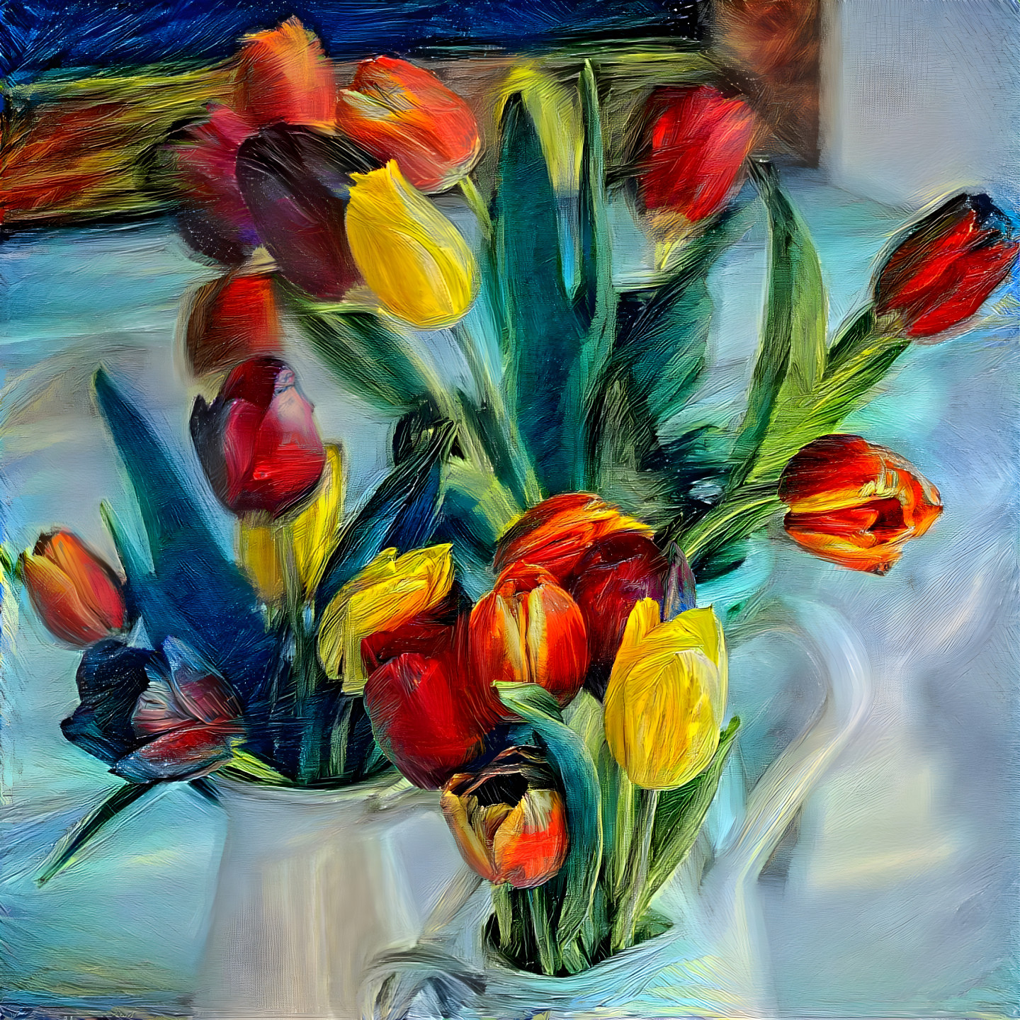 Table of Tulips [FHD]