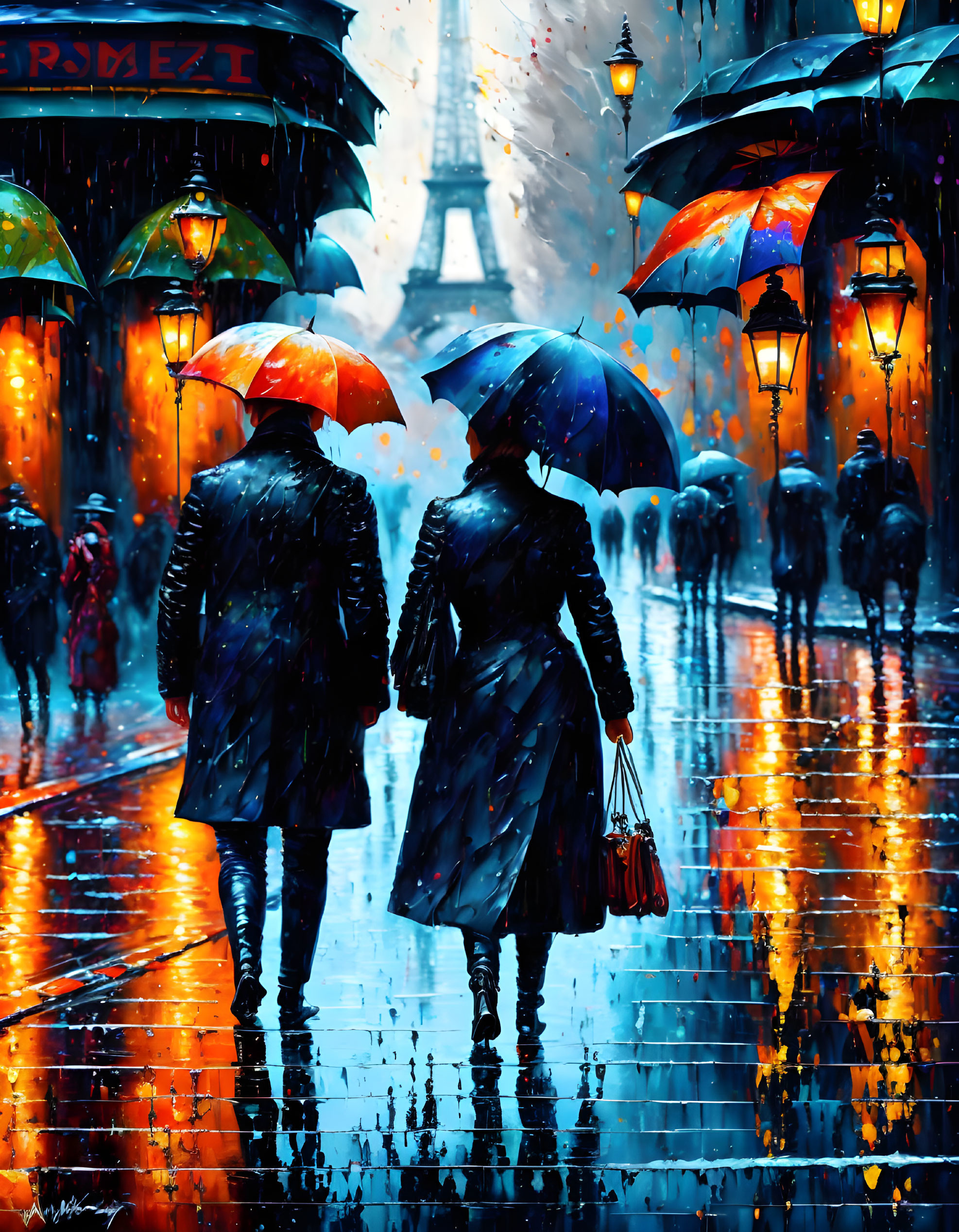 Rainy Day in Paris 