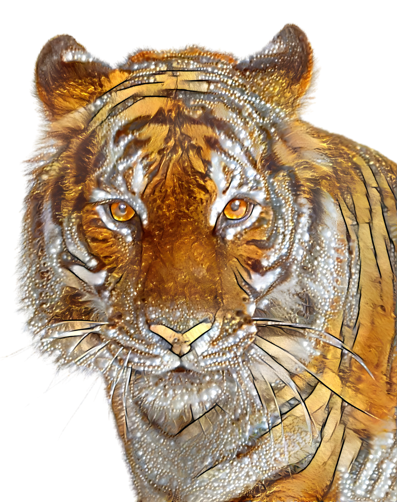Golden Bejeweled Tiger [FHD]