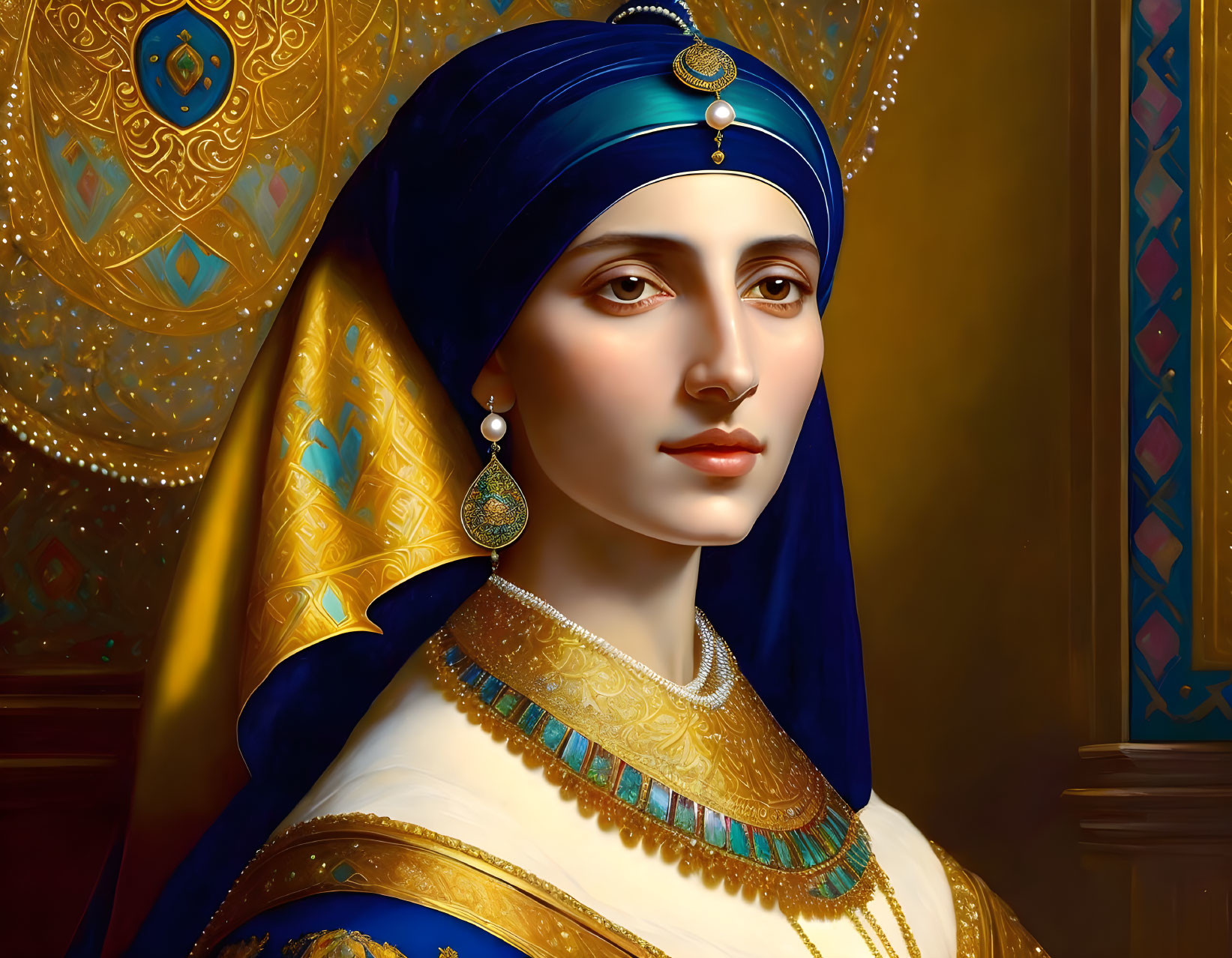 Turkish Girl With The Pearl Earring