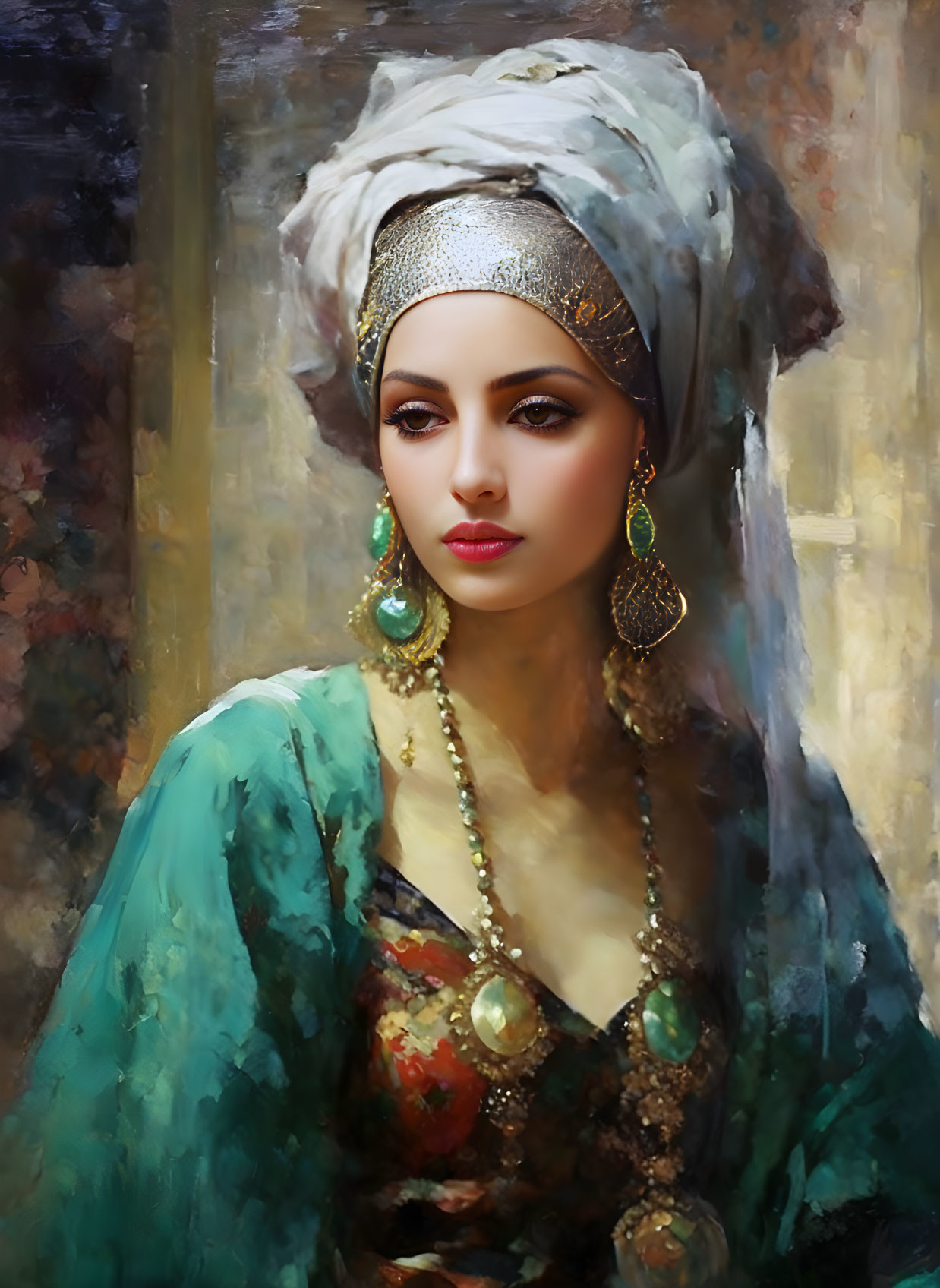 Portrait of a Turkish Woman 