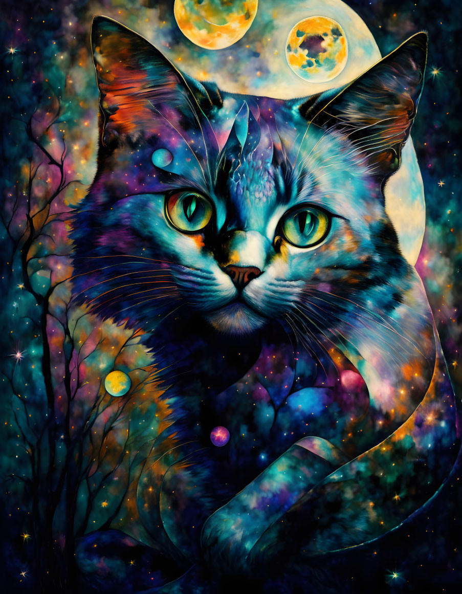 Colorful Kitty 