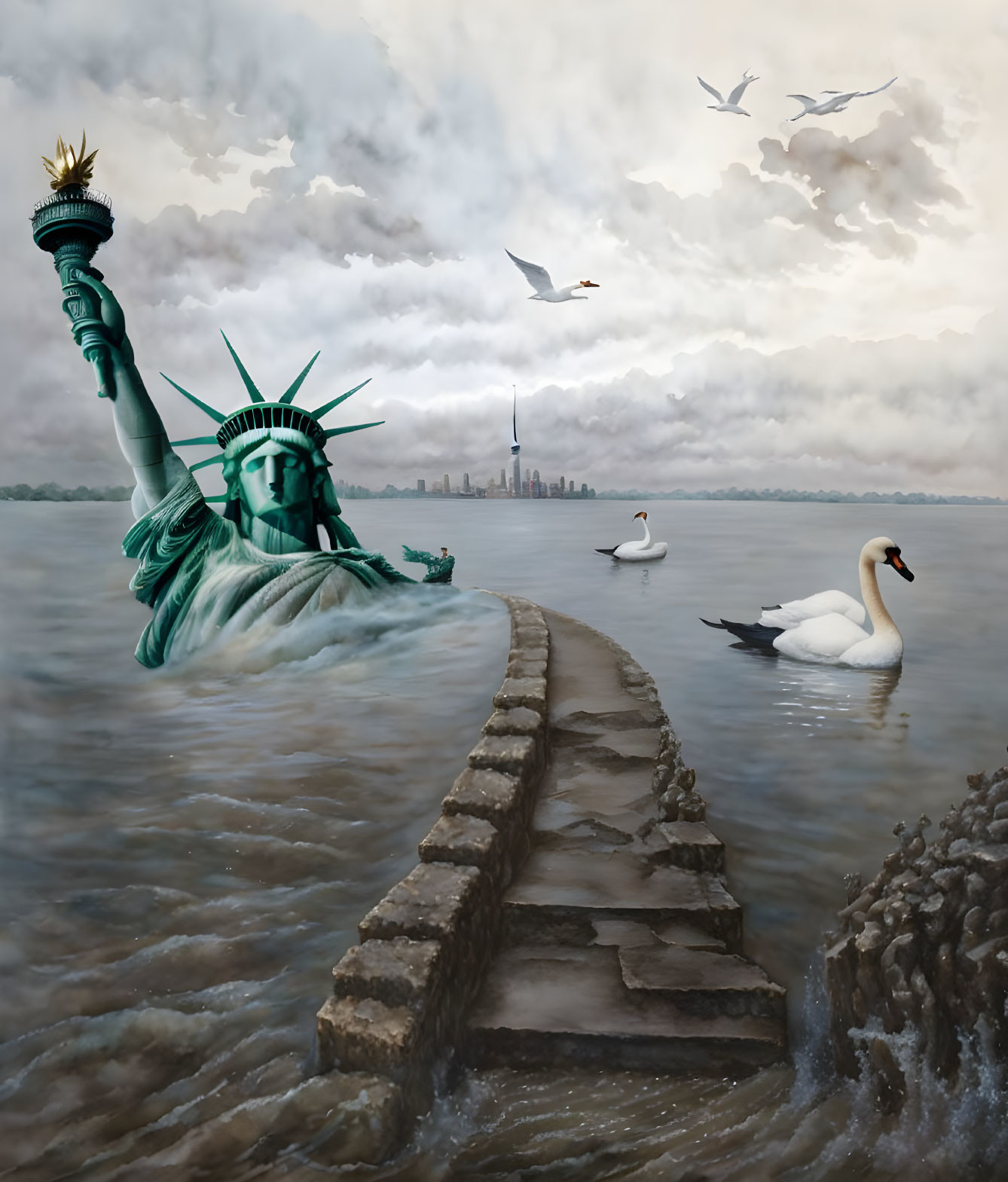 Sinking Liberty 
