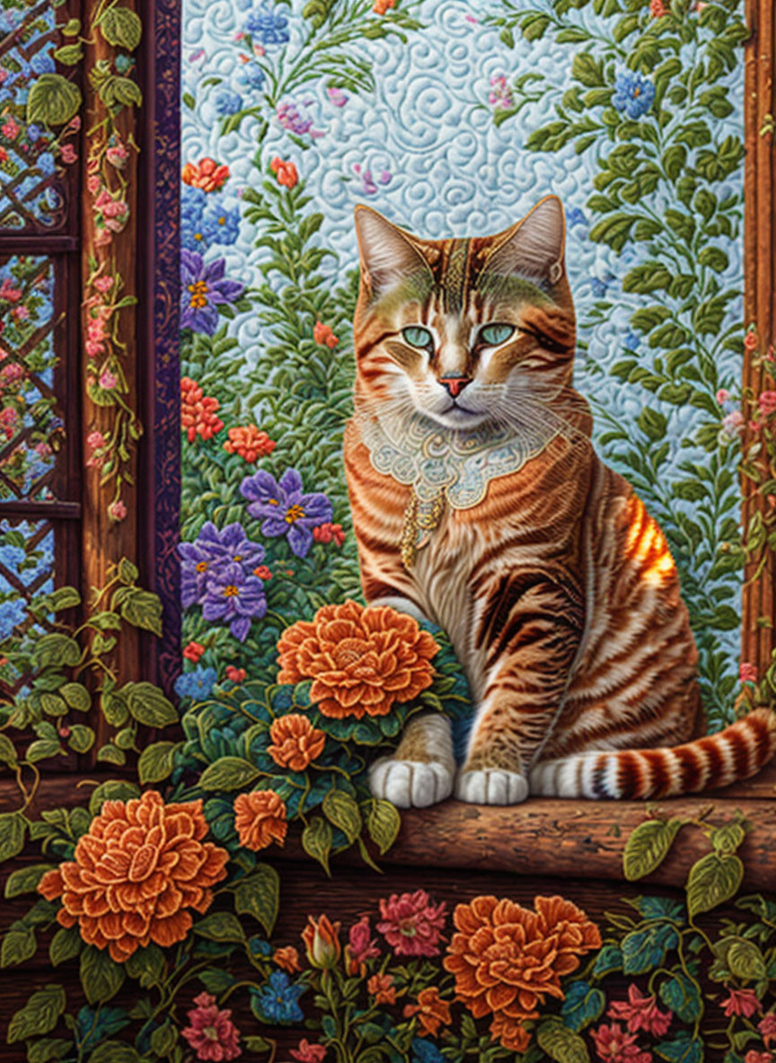Cat Tapestry 