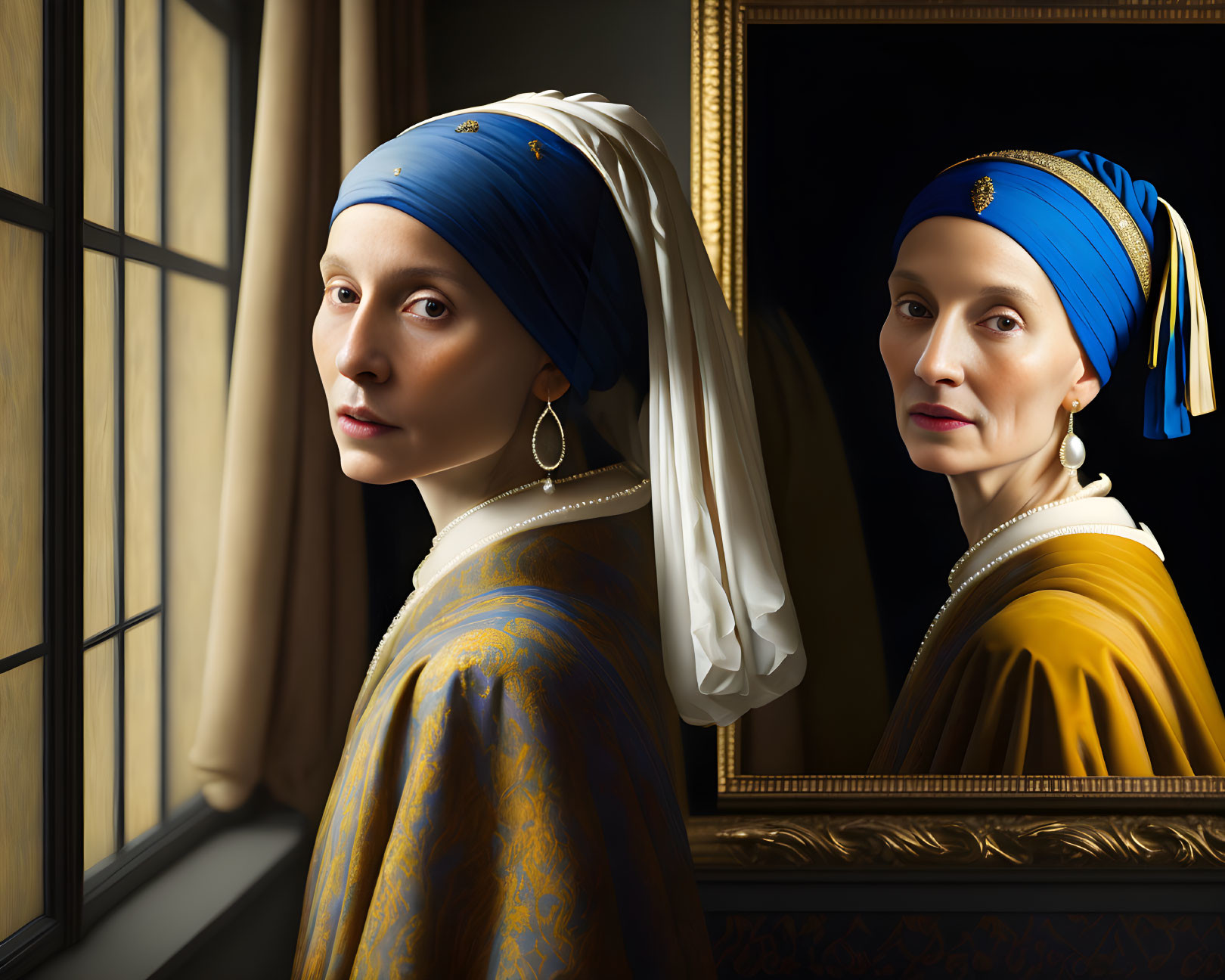 The Old Woman With a Pearl Earring 
