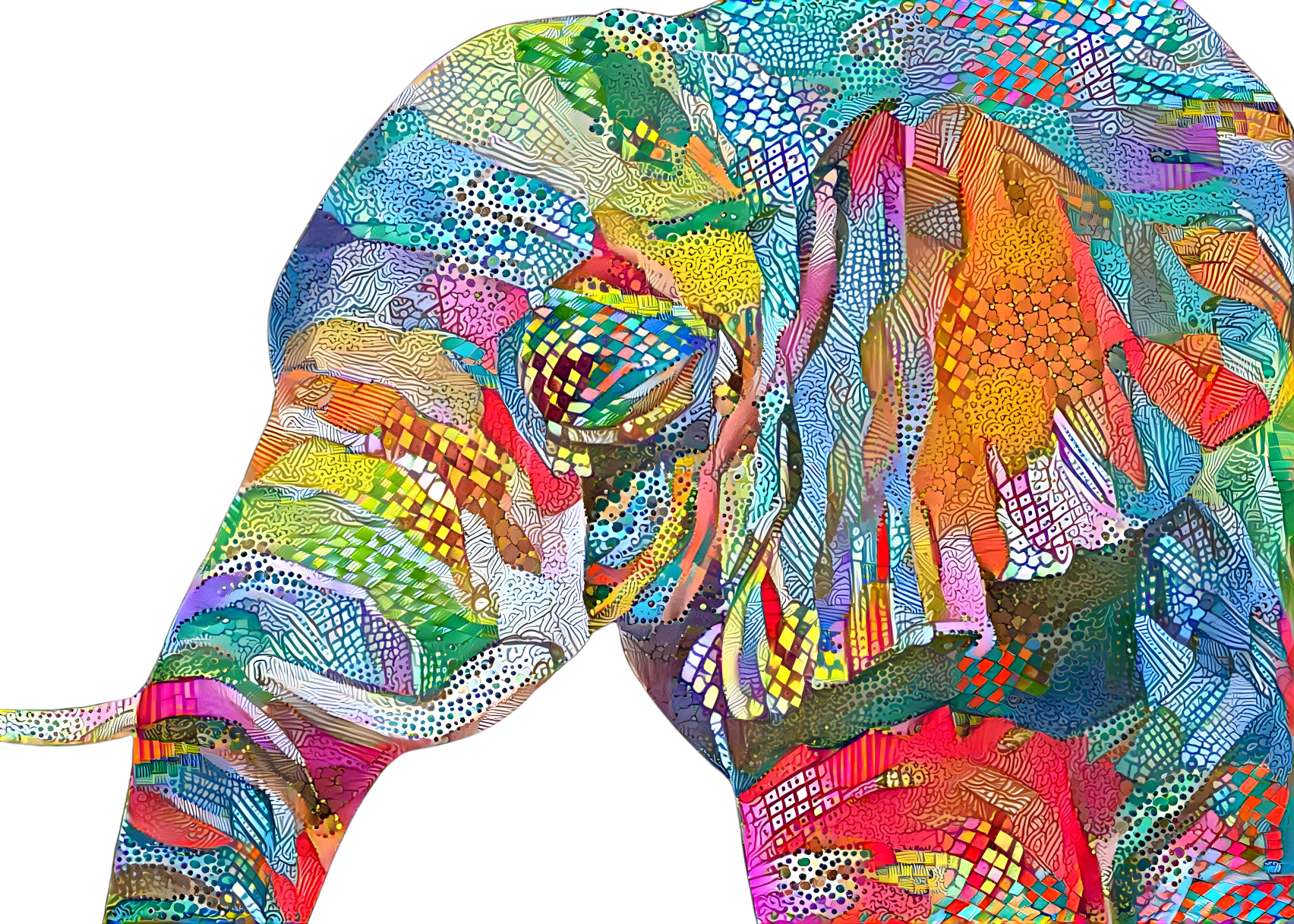 Patchwork Elephant [FHD]