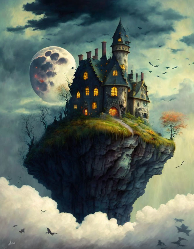 Haunted House in the Sky