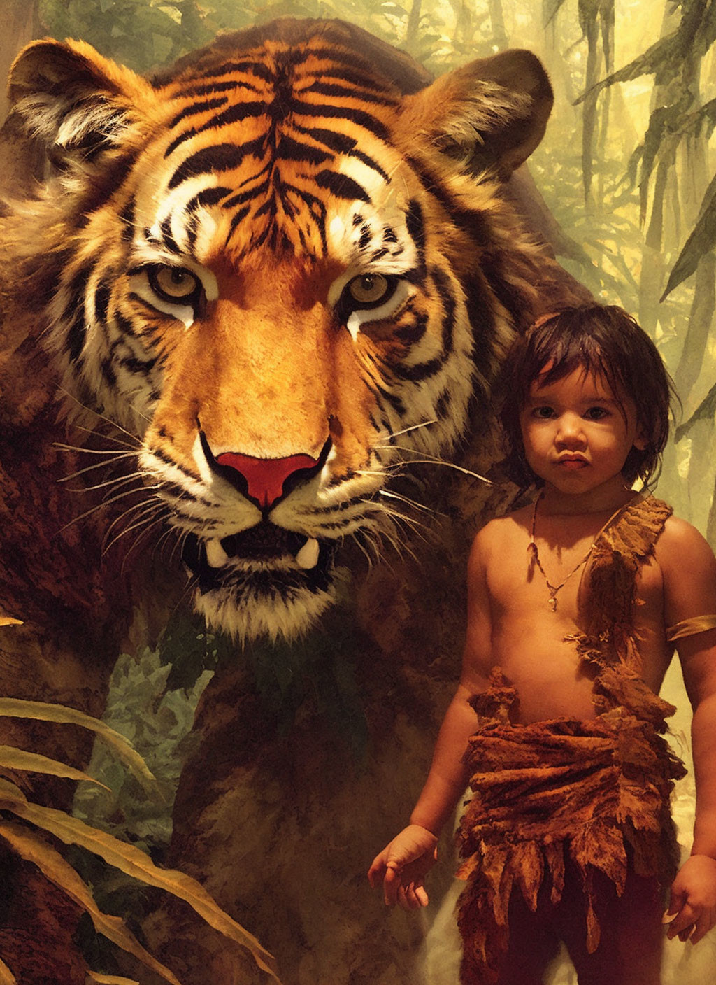 A Boy And His Tiger 