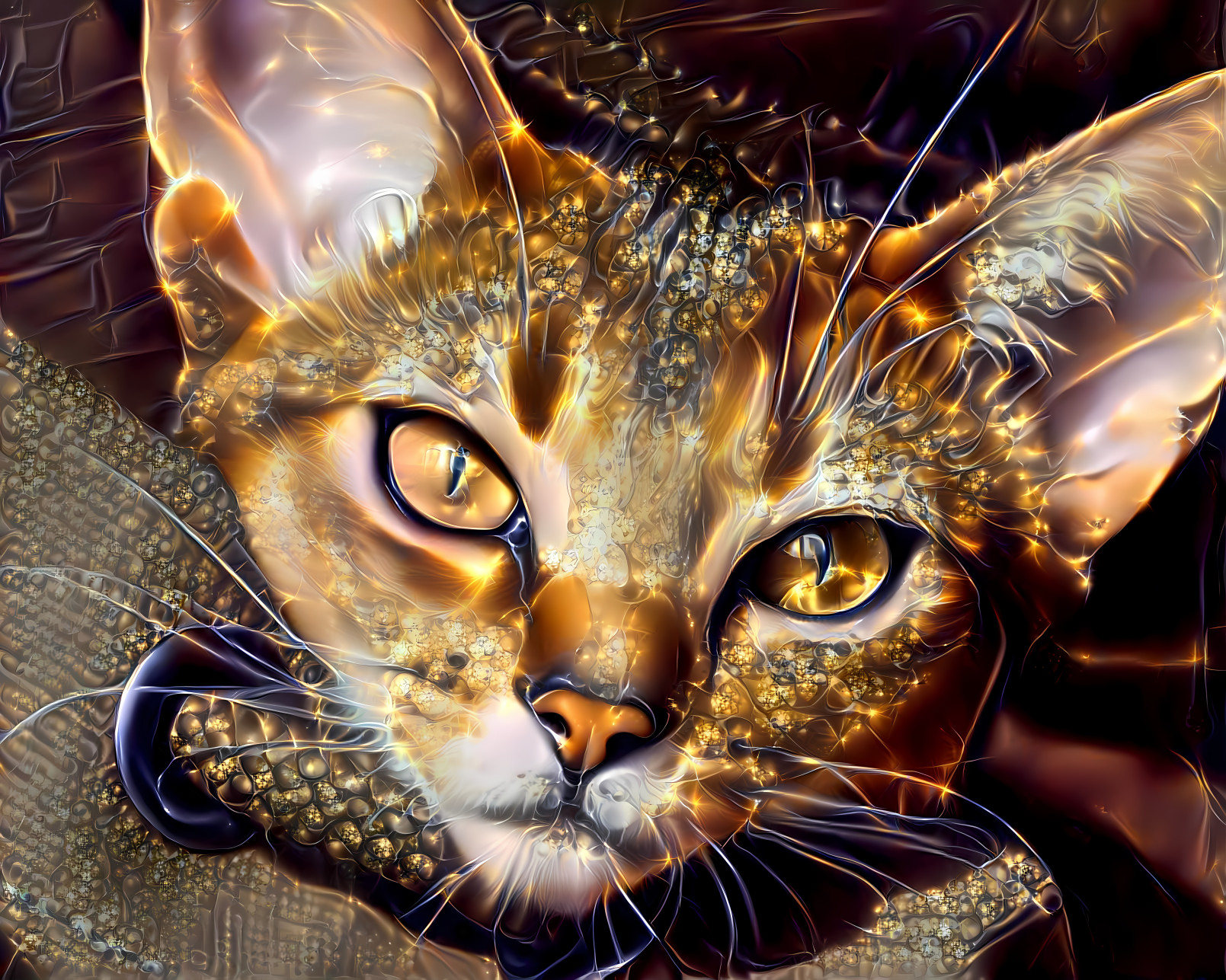 Cutest Bejeweled Cat in a Pack [FHD]