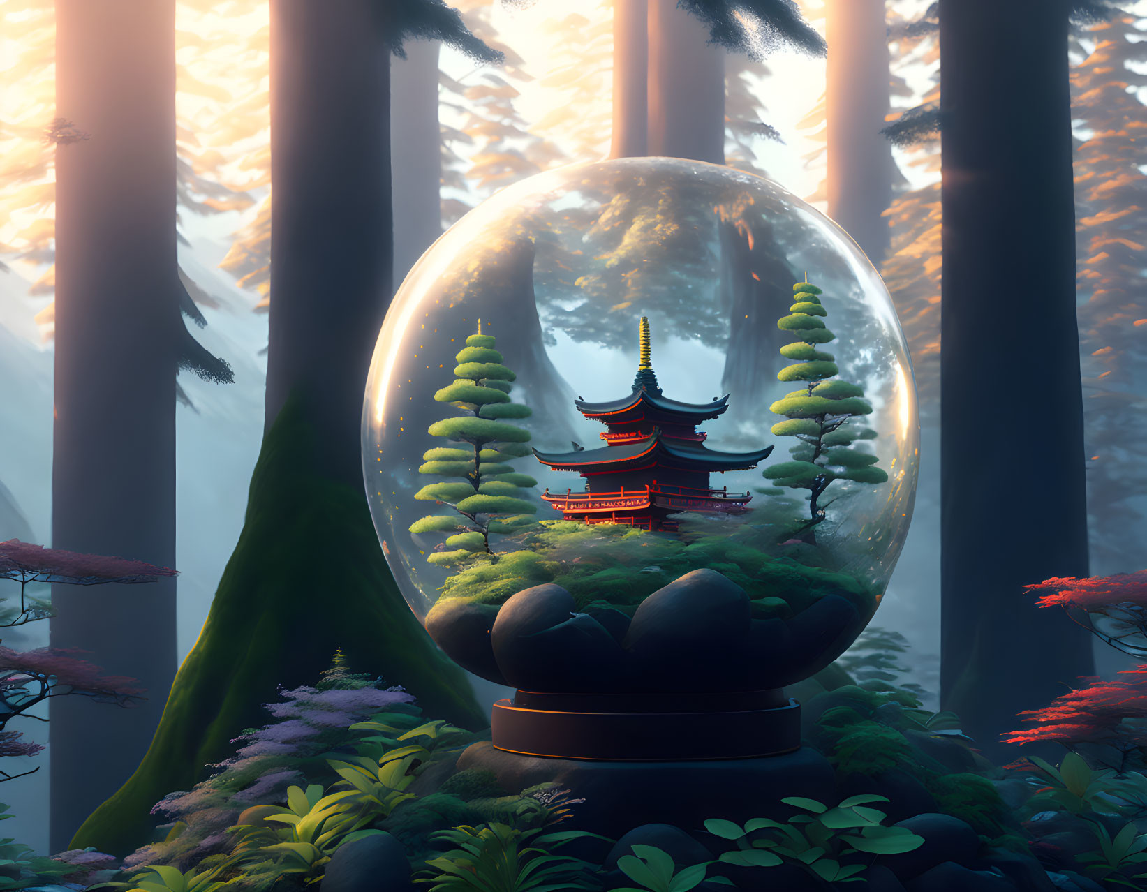 Shrine in a Sphere 