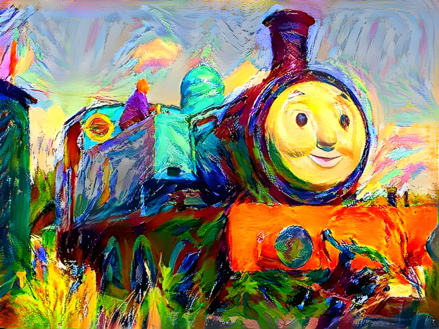Thomas gets a make over