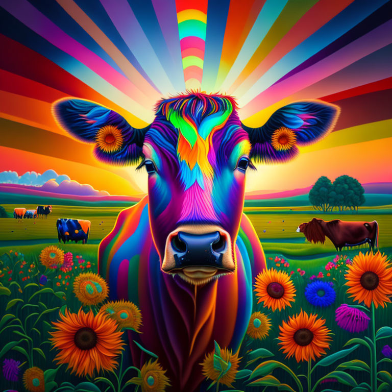 Hippie Cow