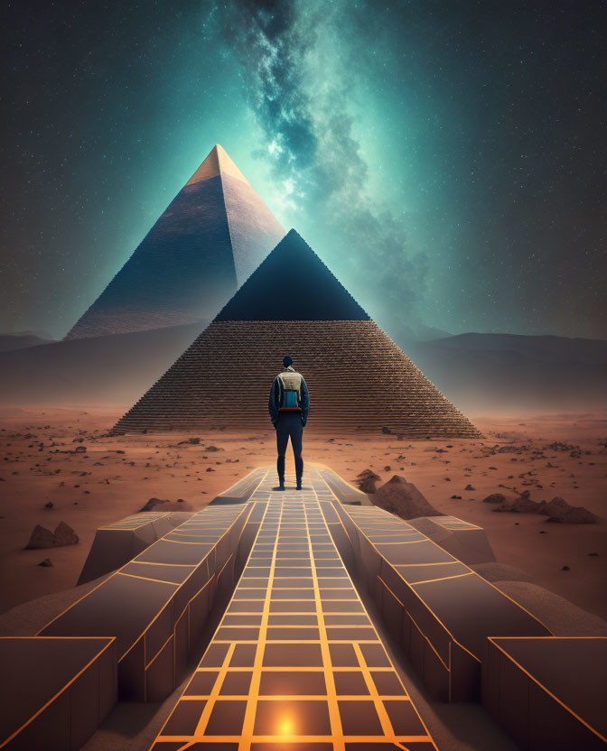 Alone At The Pyramids