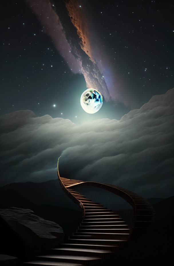 Stairs To The Moon