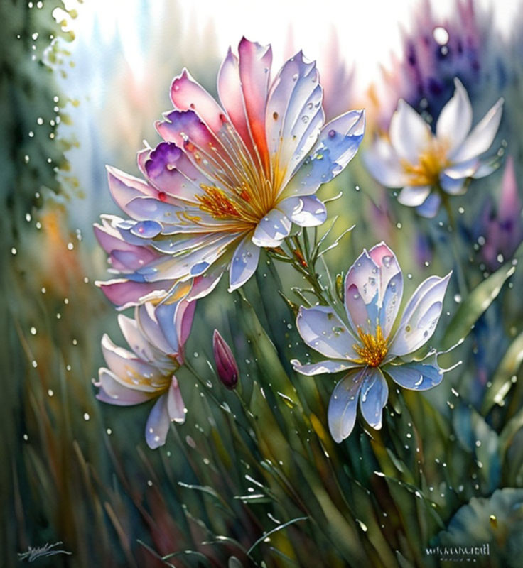 Watercolor Flower 7